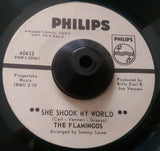 FLAMINGOS - SHE SHOOK MY WORLD (PHILIPS W/Demo) Ex Condition