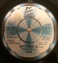 FLAVOR - DON'T FREEZE UP (MOTOWN) Ex Condition