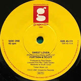 FORTSON & SCOTT - SWEET LOVER / ARE YOU FOR REAL (GRAPEVINE 2000) Ex Condition