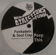 FUNKADELIC & SOUL CLAP - PEEP THIS (SOUL CLAP RECORDS) Mint Condition