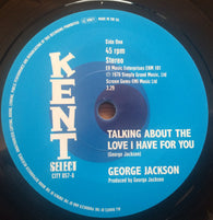 GEORGE JACKSON - IT'S NOT SAFE TO MESS ON ME (KENT CITY) Mint Condition