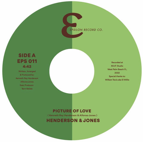 HENDERSON & JONES - PICTURE OF LOVE  (EPSILON) Mint Condition