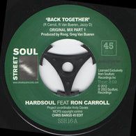 HARD SOUL Featuring RON CARROLL - BACK TOGETHER (STREET SOUL) Mint Condition