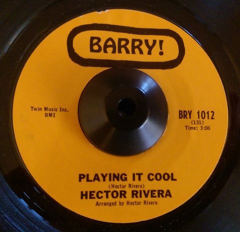 HECTOR RIVERA - PLAYING IT COOL (BARRY) Ex Condition