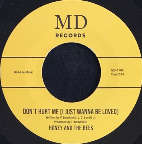 HONEY & THE BEES - DON'T HURT ME (MD RECORDS) Mint Condition
