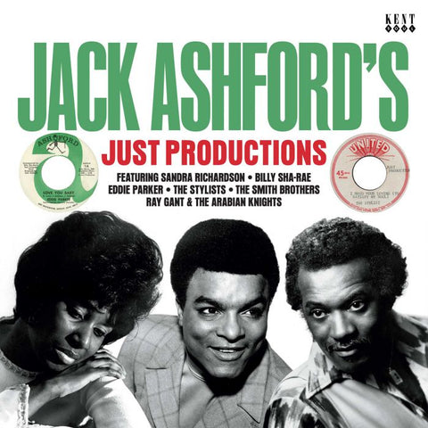 VARIOUS ARTISTS - JACK ASHFORD'S JUST PRODUCTIONS (KENT LP) Sealed Unplayed Copy