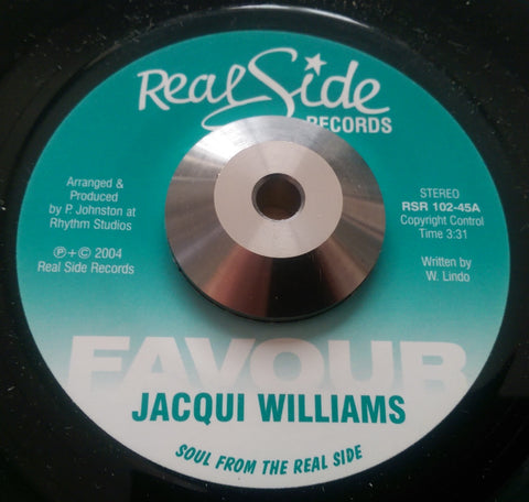 JACQUI WILLIAMS - FAVOUR (REAL SIDE) Mint Condition