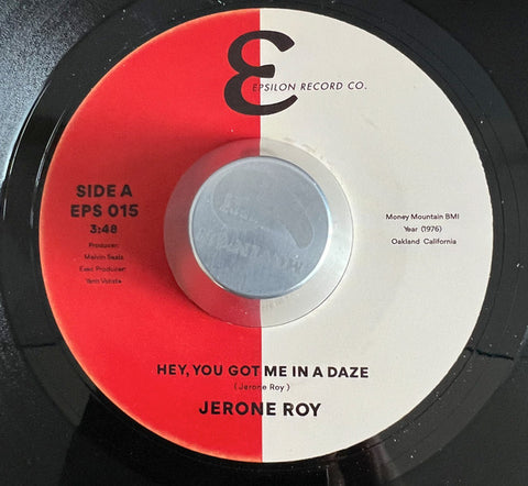 JERONE ROY - HEY, YOU GOT ME IN A DAZE (EPSILON) Mint Condition