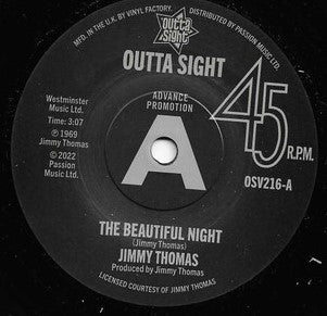 JIMMY THOMAS - THIS BEAUTIFUL NIGHT (OUUTA SIGHT DEMO) Mint Condition