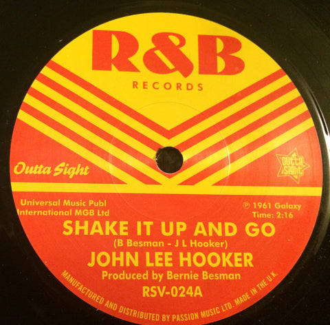 JOHN LEE HOOKER - SHAKE IT UP AND GO (OUTTA SIGHT) Mint Condition