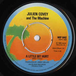JULIEN COVEY - A LITTLE BIT HURT (ISLAND 1978) Ex Condition