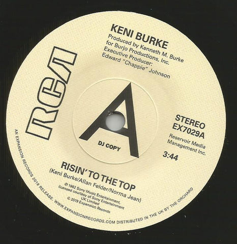 KENI BURKE - RISIN' TO THE TOP (EXPANSION DEMO) Mint Condition