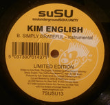 KIM ENGLISH - SIMPLY GRATEFUL (SUSU) Mint Condition