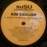KIM ENGLISH - SIMPLY GRATEFUL (SUSU) Mint Condition