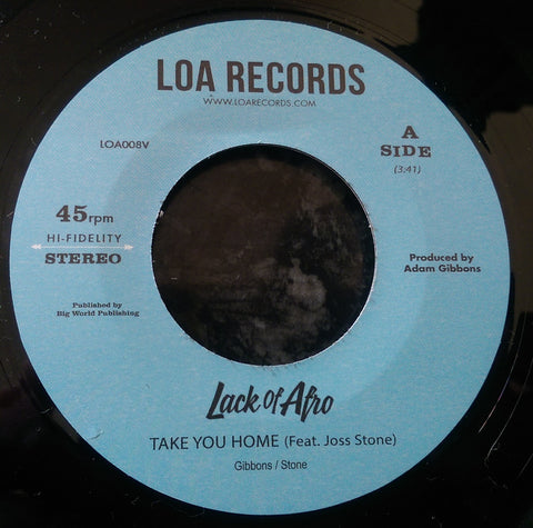 LACK OF AFRO - TAKE YOU HOME (LOA) Mint Condition