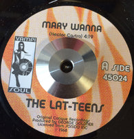 THE LAT-TEENS - MARY WANNA / SMOKE SHOP (VAMISOUL] Mint Condition