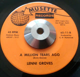 LENNI GROVE - BYE , BYE BABY ( MUSETTE) Vg+ Condition