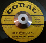 LEROY AND THE DRIVERS - YOU PICKED THE WRONG TIME (CORAL) Vg+ Condition