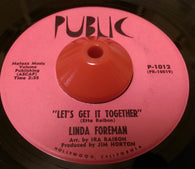 LINDA FOREMAN - LET'S GET IT TOGETHER (PUBLIC) Ex Condition