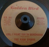 THE MAIN EVENT - DON'T LEAVE (GOLDEN BIRD) Vg Condition