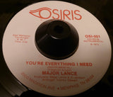 MAJOR LANCE - YOU'RE EVERYTHING I NEED (OSIRIS) Ex Condition