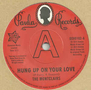 THE MONTCLAIRS - HUNG UP ON YOUR LOVE (OUTTA SIGHT DEMO) Mint Condition