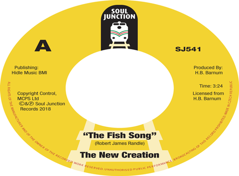 THE NEW CREATION - THE FISH SONG (SOUL JUNCTION) Mint Condition
