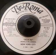 NEW YORK CITY - DEJA VU (BR-ROMA demo) Mint Condition