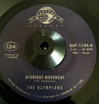 THE OLYMPIANS - MIDNIGHT MOVEMENT (DAPTONE) Mint Condition