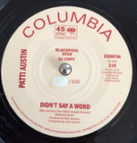 PATTI AUSTIN - DIDN'T SAY A WORD (EXPANSION DEMO) Mint Condition