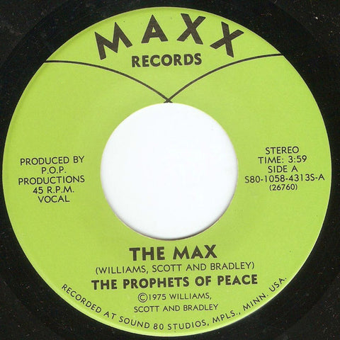 THE PROPHETS OF PEACE - THE MAX (NUMERO) Mint Condition