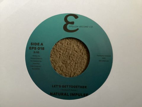 NATURAL IMPULSE - LET'S GET TOGETHER/B-SIDE EXTENDED VERSION (MINT CONDITION)