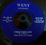 THE REFLECTIONS - YOU DON'T LOVE ME (WENT) Ex Condition