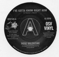 ROSE VALENTINE / SUSAN BARRETT (OUTTA SIGHT PROMO) Mint Condition