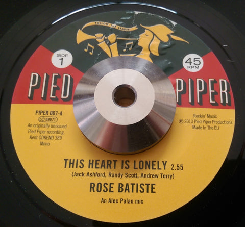 ROSE BATISTE b/w MIKKI FARROW (PIED PIPER) Mint Condition