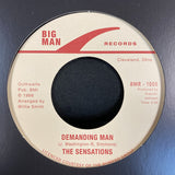 SENSATIONS / JESSE FISHER (BIG MAN RECORDS) Mint Condition