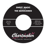 SERVICEMEN - SWEET MAGIC b/w CONNIE (REPRO) Mint Condition