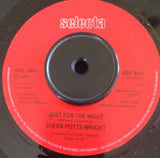 SHEBA POTTS-WRIGHT - JUST FOR THE NIGHT (SELECTA) Mint Condition