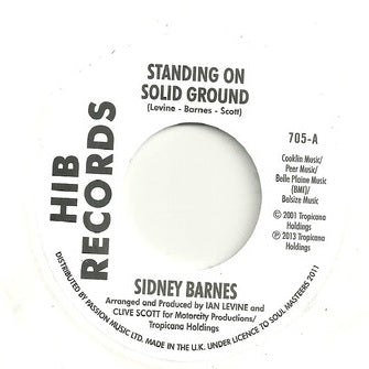 SIDNEY BARNES - STANDING ON SOLID GROUND (INFERNO) Mint Condition