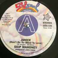 SKIP MAHONEY - JANICE (OUTTA SIGHT) Mint Condition