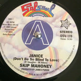 SKIP MAHONEY - JANICE (OUTTA SIGHT) Mint Condition