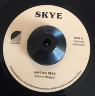 SKYE - AIN'T NO NEED (RAIN&SHINE) Mint Condition