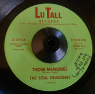 SOUL CRUSADERS - THOSE MEMORIES (LU TALL) Ex Condition