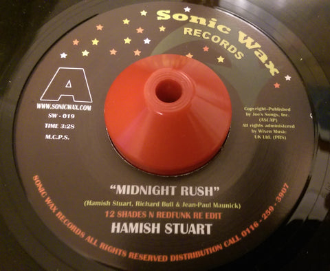 HAMISH STUART - MIDNIGHT RUSH (SONIC WAX) Mint Condition