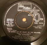 SUPREMES - I'M GONNA LET MY HEART DO THE WALKING (TAMLA MOTOWN) Ex Condition