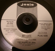 T J WILLIAMS - MY LIFE (JOSIE W/Demo) Ex Condition