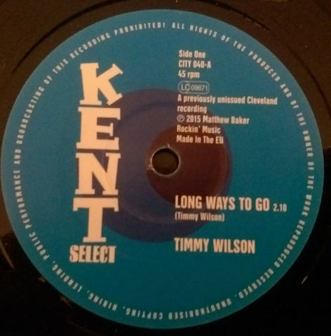TIMMY WILSON - LONG WAYS TO GO (KENT CITY) Mint Condition