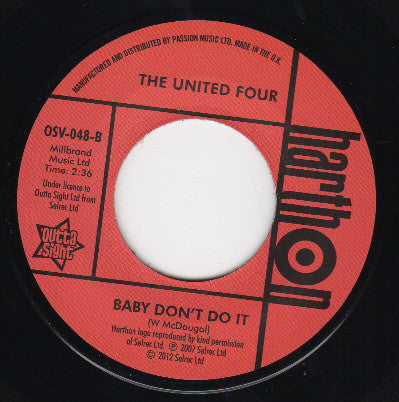 UNITED FOUR - HONEY PLEASE STAY (OUTTA SIGHT) Mint Condition