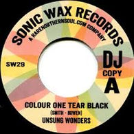 UNSUNG WONDERS - COLOUR ONE TEAR BLACK (SONIC WAX) Mint Condition