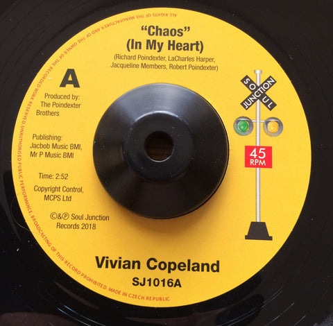 VIVIAN COPELAND - CHAOS IN MY HEART (SOUL JUNCTION) Mint Condition